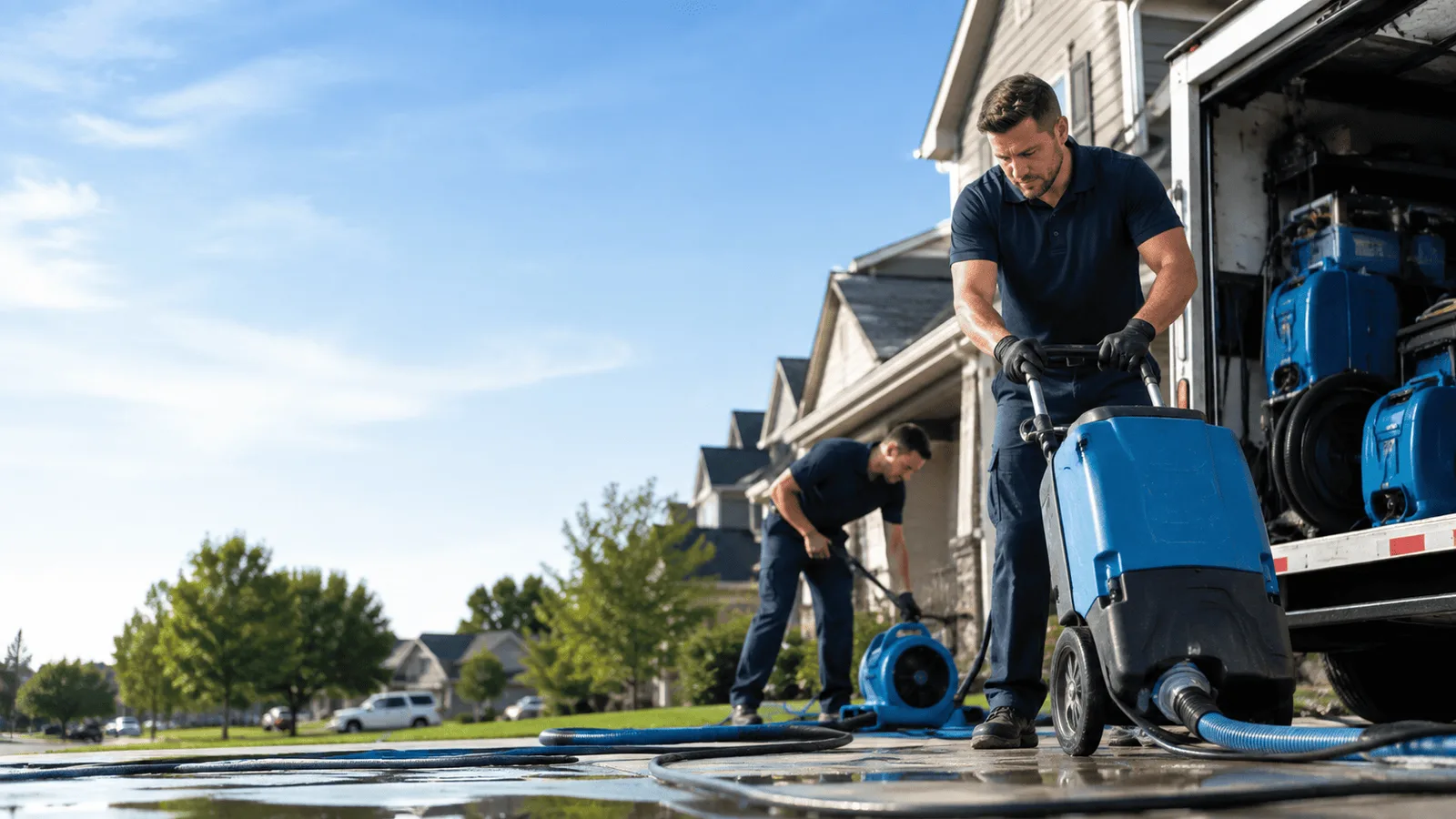 Structural Drying being performed in Weedsport, NY